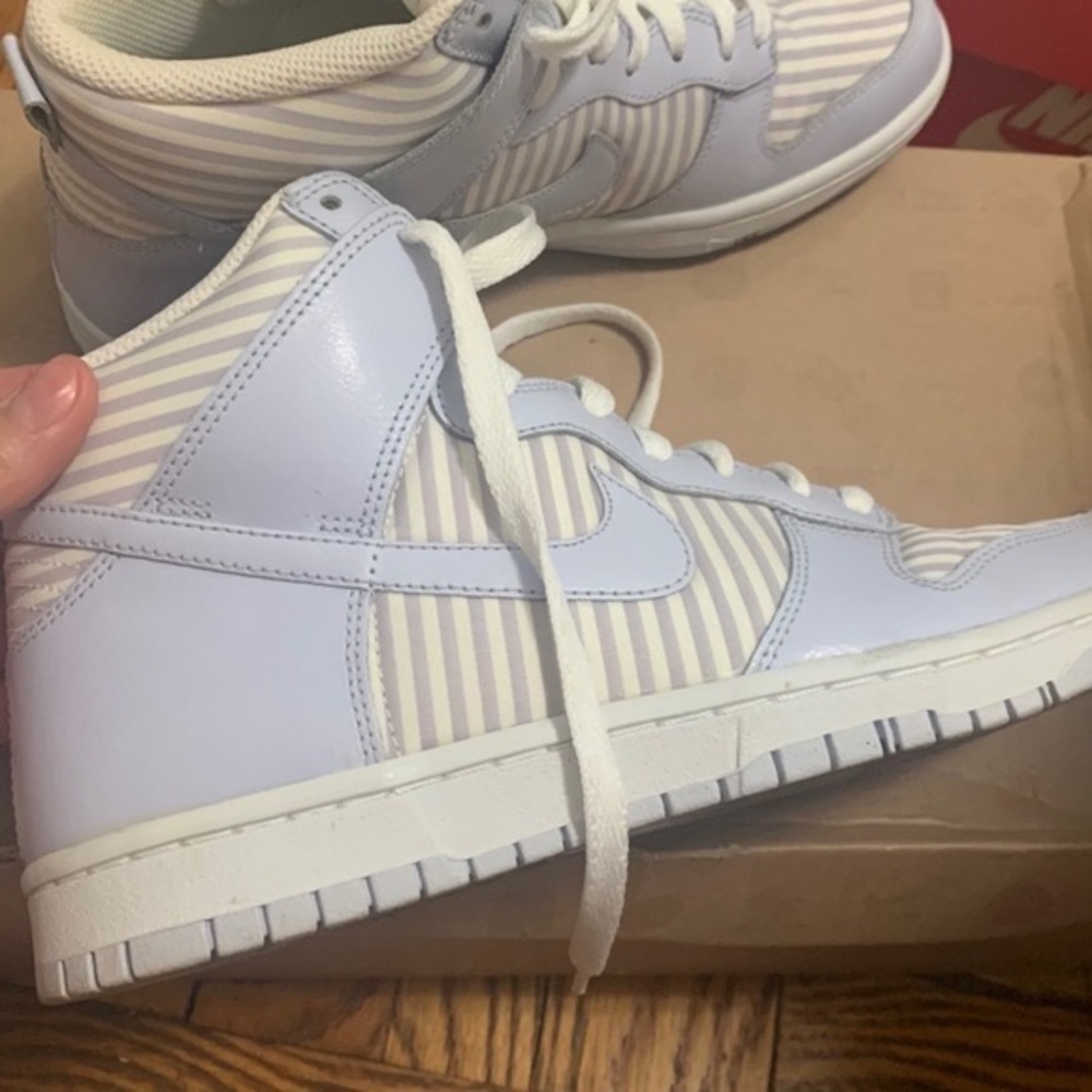 Lilac & white AF1 Nike. Sz9 , sz7.5